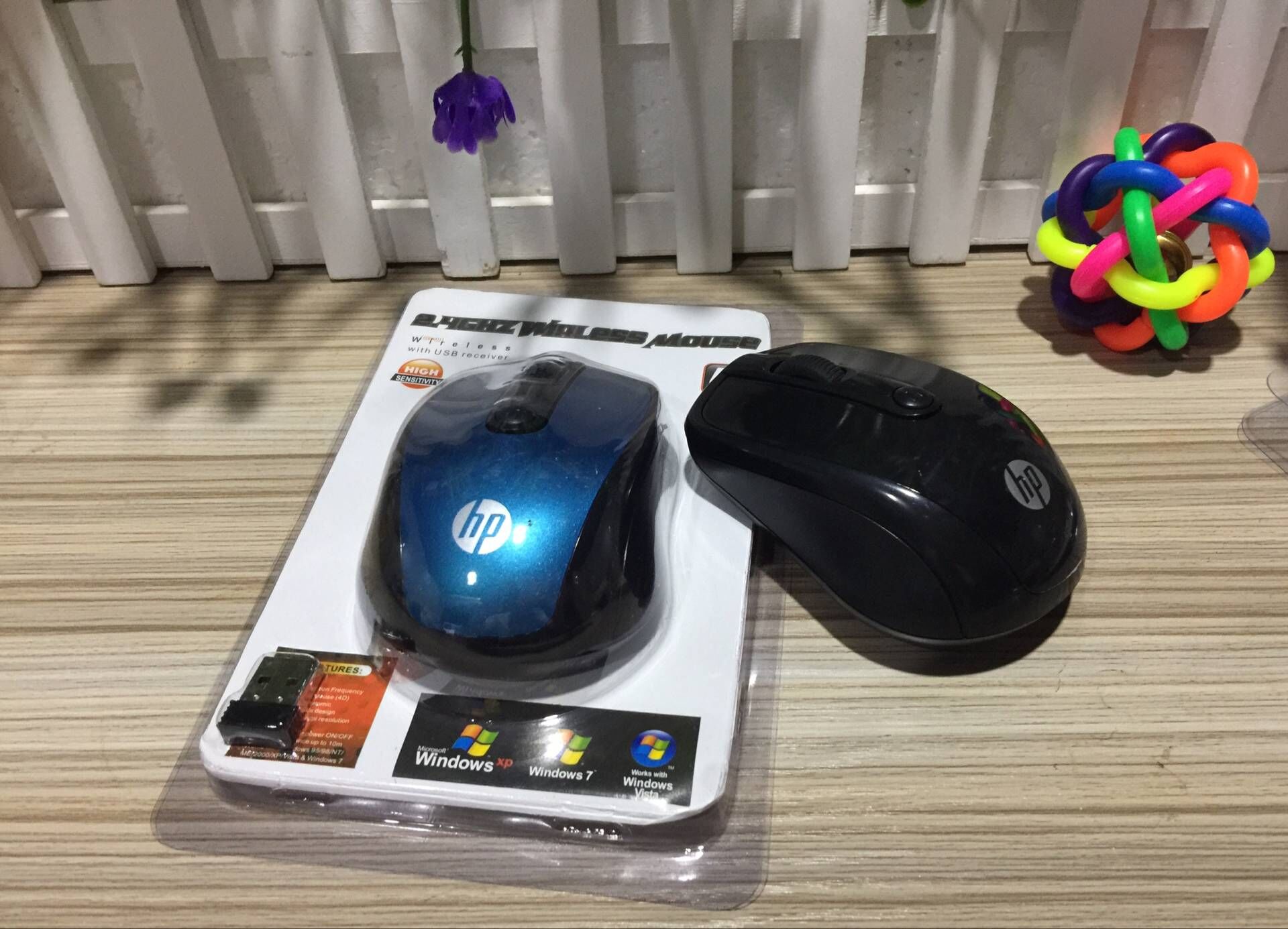 HP 무선 마우스 데스크탑 노트북 무선 마우스 맞춤 인쇄 로고 무선 마우스