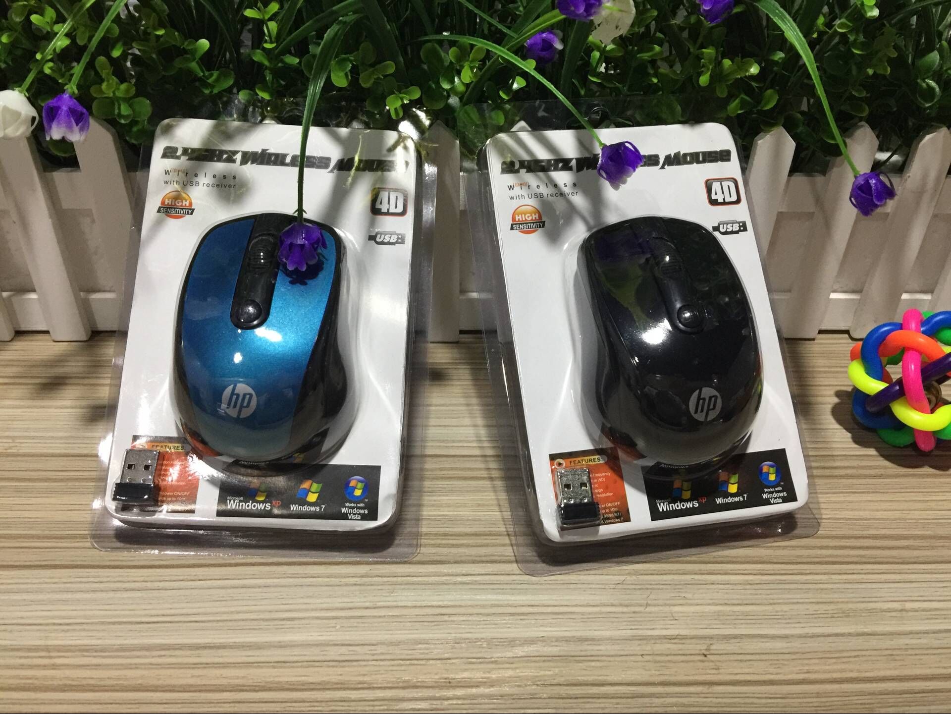 HP 무선 마우스 데스크탑 노트북 무선 마우스 맞춤 인쇄 로고 무선 마우스