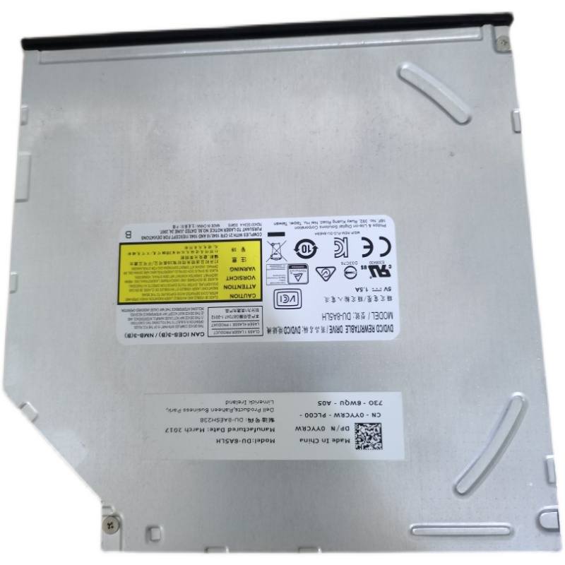 LIANXING DU-8A5LH 내장 광학 드라이브 SATA 인터페이스 9.5MM 초박형 DVD 버너 원본 및 정통