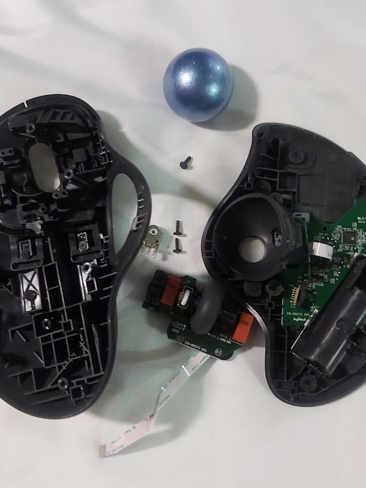 LOGITECH ERGO M575 트랙볼 마우스 수리 절대 더블클릭 콤보 교체 권장 마이크로모션 SUB 레이저 배터리
