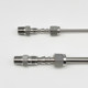 1/8NPT external thread to 3mm 1/8 card socket joint 316 stainless steel pipe connection parts Terminal joint