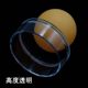 Acrylic round box display protection storage collection box transparent commemorative coins bracelet jewelry tea silver seal badge box