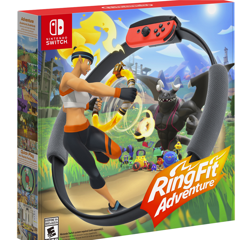 NINTENDO SWITCH NS 게임 피트니스 링 어드벤처 필라테스 링 링 피트 오리지널 스팟