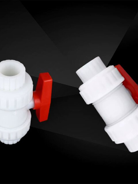 PP live ball valve Welded socket ball valve Polypropylene internal thread valve acid and alkali resistance anti-corrosion DN15-100