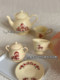 INS style teapot/creative pattern DIY tea set doll house accessories mini mini model toy D570