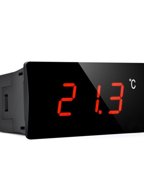 Embedded electronic digital display thermometer commercial kitchen refrigerator household refrigerator TPM-910 digital display PT-6