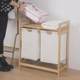 Japanese-style bathroom storage rack dirty clothes storage basket fabric bedroom dirty clothes basket household classification dirty clothes basket drawer type