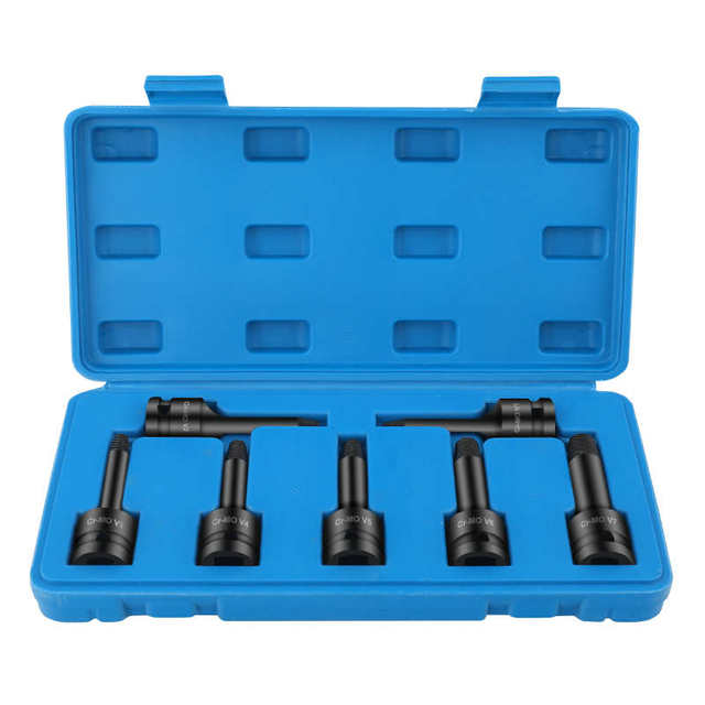 Ximeng wire breaking remover set electric wrench special broken screw remover artifact car repair tool
