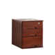 Solid wood lock desktop storage box drawer table top cleaning storage cabinet bedroom office A4 debris cabinet wooden