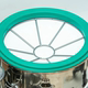 360G vacuum dust-free suction machine crushed color powder automatic feeder water outlet plastic pellet extraction