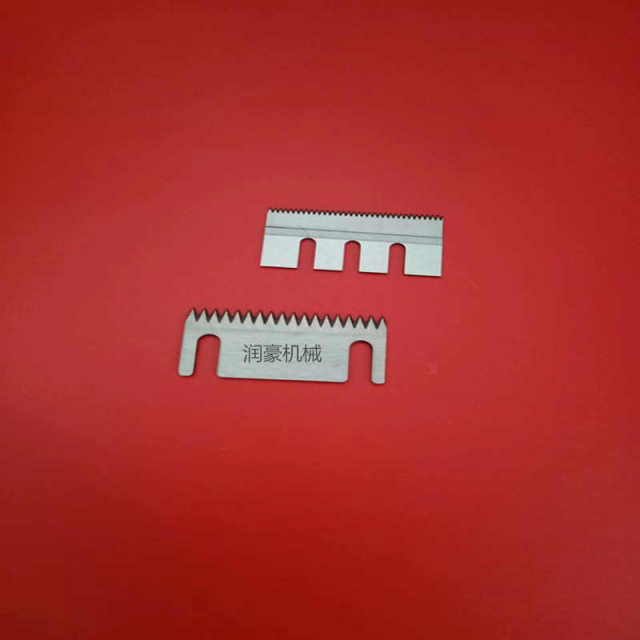 Tooth knife diaphragm knife straight tooth tooth machine knife safe oblique sealing mass diaphragm