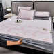 2025 new thickened ice silk cool mattress mattress three-piece set summer cool sheet summer cool mattress third-person air conditioning mat