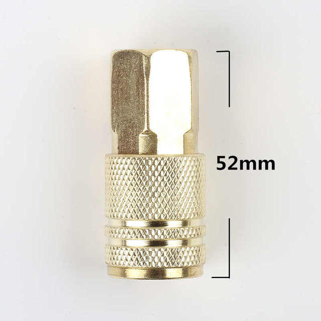 Pneumatic joint joint joint gas pipe accessories copper plated air compressor iron 14 joint tool joint American fast