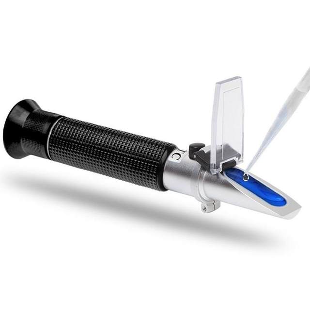Optical salinity meter Handheld refractometer Seawater aquaculture salinity meter Seawater hydrometer High-precision food salinity meter