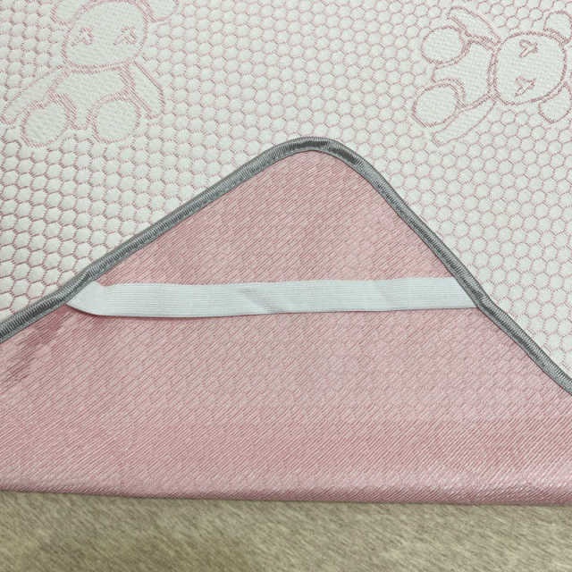 New massage cold bean jacquard soft mat three-piece set ice silk cool mat student sheet mat air conditioning soft mat