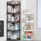 Bathroom shelf floor-standing bathroom toilet tripod storage artifact