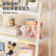 Trapezoidal shelf Bookshelf Storage Floor-standing Bedroom Home Multi-layer Wrought Art Storage Display Living Room Snacks Home