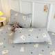 Summer latex mat three-piece set sheet ice silk mattress machine wash student dormitory single soft mattress household