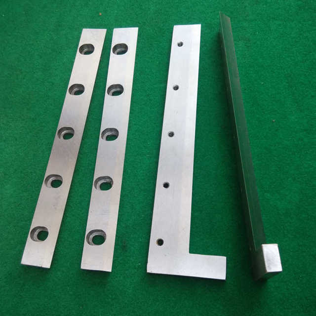 Steel cutting machine, inlay crusher blade, nylon knife crusher knife, plastic crusher, strong force