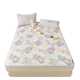 Ins summer latex mat three-piece set ice silk soft mat children student dormitory bed singles summer cool pad air conditioning mat 3