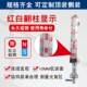 Magnetic flip level meter UHZ magnetic flip float tetrafluoro anticorrosion high temperature remote transmission stainless steel water level meter remote transmission