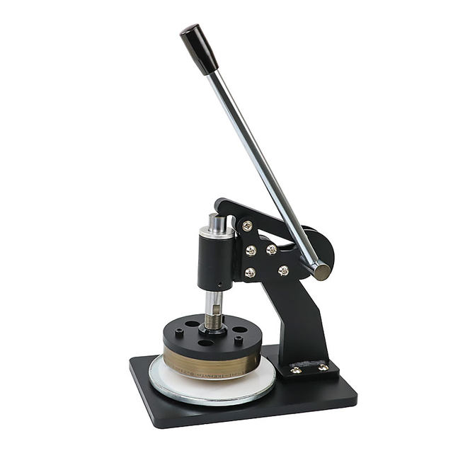 Qiseke resampling instrument disc textile fabric paper hand press sampling engraving cloth cardboard sampling machine