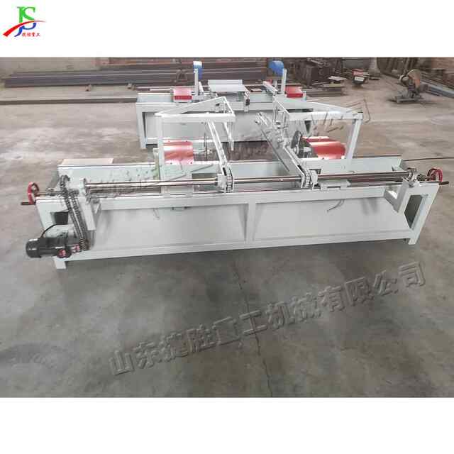 45 degree double-end automatic cutting board saw Multi-section cutting saw Wooden board cutting machine