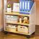 Tableside bookshelf shelf floor-standing movable office workstation desk storage student classroom dormitory small bookcase