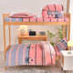 New solid color milk velvet warm student kit high density cotton soft and comfortable bed sheet three-piece set moisture absorption cloud soft and comfortable