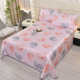 Summer mat machine-washed ice silk mat three-piece set naked sleeping simple bed air-conditioning mat sheet folding soft mat