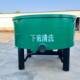 Fine-mouth tank vertical cubic mortar five storage storage tank material mixing concrete gravel sand mixer new style flat