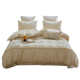 French light luxury 100s Xinjiang long velvet cotton bed four-piece set princess style Korean cotton bed sheet quilt cover bedding