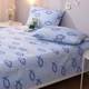 High-end pure cotton jacquard cotton thickened bed sheets single piece 1.51.82.0m bedding simple Japanese fish