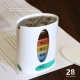 Medicine box, morning, noon and seven days in the evening, portable pills, medicine storage, and one week away from light.