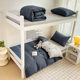 College student dormitory bed three-piece set wash cotton single bunk quilt cover bed sheet four-piece set four-season bedding 3