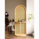 2025 rattan partition display screen entrance entrance door opposite door wall corner cabinet retro Chinese storage storage