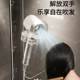 Suction cup hair dryer bracket storage rack without punching lazy hanger hair dryer rack storage rack airtub hair dryer