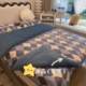 Milk velvet bed cover single piece thickened tatami special sheet three-piece set 2024 new cotton kang cover four-piece set