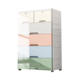 Thickened drawer storage cabinet 68cm wide household storage box multi-layer plastic living room children's wardrobe storage cabinet