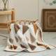 Ins wind nap blanket half velvet casual blanket velvet blanket sofa cover blanket blanket bed bed tail towel spring summer blanket