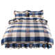 Winter thickened warm coral velvet four-piece set flannel golden sable milk velvet bed three-piece set quilt cover sheet skirt