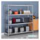 Thickened 304 stainless steel kitchen storage rack microwave oven rack hotel storage shelves household storage rack