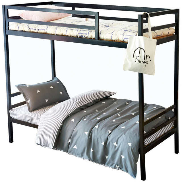 Student dormitory single sheet three-piece set quilt cover children's bedding pure cotton three-piece set shelf bedding