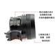 Zhengkou CREE 8-light T6 charging bicycle lights Mountain bike lights Bicycle lights Headlights High-light car headlights