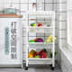 Thickened simple layer rack storage rack floor-standing kitchen storage rack bathroom plastic thickened bathroom tripod