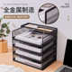 Metal file frame desktop storage box office multi-layer file sorting rack A4 data storage rack vertical bookcase