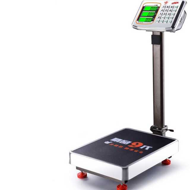 Waterproof pricing electronic scale 100kg 300 Red Eagle platform weighing commercial precision 500 kilograms