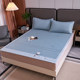 Ice silk mattress for summer washing machine washing mattress 2025 new straw mattress mattress sheet hat winter and summer