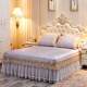 2025 three-piece set 8m skirt washing sheet mat bed folding summer. New air conditioner silk ice 1 soft mat