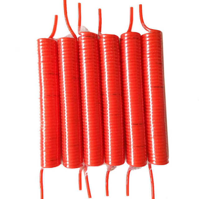8mmTPU air compression hose telescopic air pipe pneumatic tool air compressor spiral tube spring compression tool